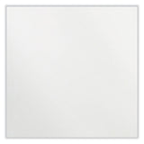 Coda Low Profile Circular Magnetic Glassboard, 36 Diameter, White Surface, Ships In 7-10 Business Days