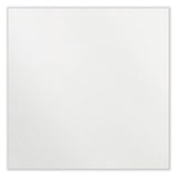 Coda Low Profile Circular Magnetic Glassboard, 48 Diameter, White Surface, Ships In 7-10 Business Days