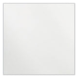 Coda Low Profile Circular Non-magnetic Glassboard, 36 Diameter, White Surface, Ships In 7-10 Business Days