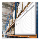 In/out Magnetic Whiteboard, 36 X 24, White/gray Surface, Satin Aluminum Frame, Ships In 7-10 Business Days