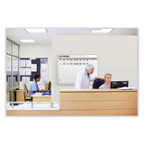 Or Schedule Magnetic Whiteboard, 72.5 X 48.5, White/gray Surface, Satin Aluminum Frame, Ships In 7-10 Business Days