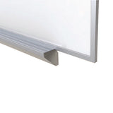 M1 Porcelain Magnetic Whiteboard, 87.91" X 48.5", White Surface, Satin Aluminum Frame