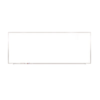 M1 Porcelain Magnetic Whiteboard, 87.91" X 48.5", White Surface, Satin Aluminum Frame