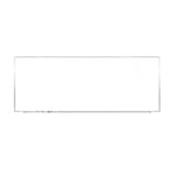 M1 Porcelain Magnetic Whiteboard, 87.91" X 48.5", White Surface, Satin Aluminum Frame