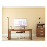 Non-magnetic Whiteboard With Aluminum Frame, 144.63 X 48.47, White Surface, Satin Aluminum Frame, Ships In 7-10 Business Days