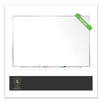 Non-magnetic Whiteboard With Aluminum Frame, 48.63 X 48.47, White Surface, Satin Aluminum Frame, Ships In 7-10 Business Days