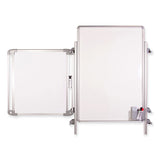 Nexus Double-sided Portable Whiteboard Tablet, 27.88x27.88, White Surface, Satin Aluminum Frame, Ships In 7-10 Business Days