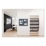 2 Door Enclosed Vinyl Bulletin Board With Satin Aluminum Frame, 60 X 36, Silver Surface, Ships In 7-10 Business Days