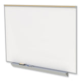 Proma Magnetic Porcelain Projection Whiteboard W/satin Aluminum Frame, 96.5 X 48.5, White Surface,ships In 7-10 Business Days