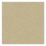 Silhouette 1 Door Enclosed Caramel Vinyl Bulletin Board With Satin/black Frame, 27.75 X 42.13, Ships In 7-10 Business Days