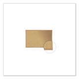 Natural Cork Bulletin Board With Frame, 120.5 X 48.5, Tan Surface, Oak Frame, Ships In 7-10 Business Days