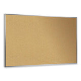 Natural Cork Bulletin Board With Frame, 60.5 X 48.5, Tan Surface, Oak Frame, Ships In 7-10 Business Days