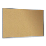 Natural Cork Bulletin Board With Frame, 96.5 X 48.5, Tan Surface, Natural Oak Frame, Ships In 7-10 Business Days