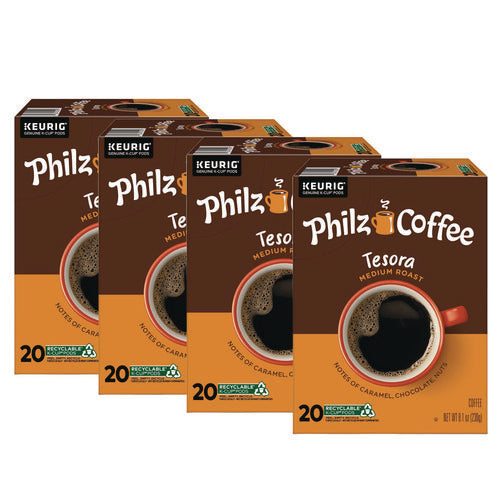 Tesora K-cups, 80/carton
