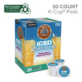 Iced Refreshers K-cup Pods, Passion Fruit, 20/box