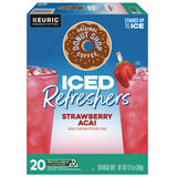 Iced Refreshers K-cup Pods, Strawberry, 20/box