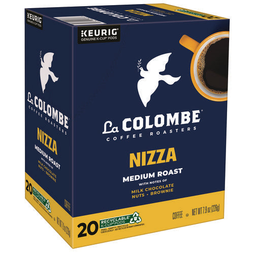 Coffee K-cup Pods, Nizza Medium Roast, 20/box