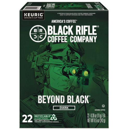 Beyond Black Coffee K-cups, 22/box