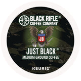 Just Black Coffee K-cups, 22/box