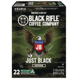 Just Black Coffee K-cups, 22/box