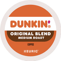 K-cup Pods, Dunkin Regular, 88/carton