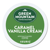 Caramel Vanilla Cream Coffee K-cups, 0.33 Oz, 48/box