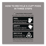 K-cup Pods, Dunkin' Decaf, 44/box