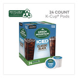 Classic Black Brew Over Ice Coffee K-cups, 0.4 Oz, 24/box