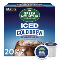 Almond Vanilla Brew Over Ice Coffee K-cups, 0.21 Oz, 20/box