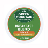 Breakfast Blend Decaf Coffee K-cups, 48/box