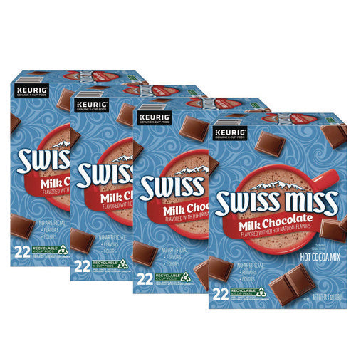 Milk Chocolate Hot Cocoa K-cups, 88/carton
