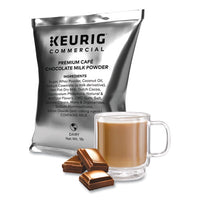 Premium Cafe Powders, Chocolate, 1 Lb Bag, 12/carton