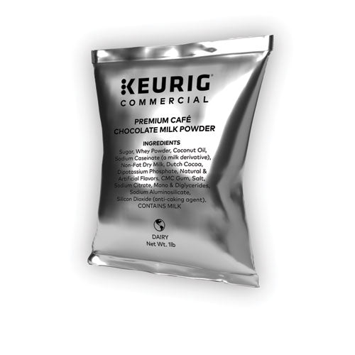 Premium Cafe Powders, Chocolate, 1 Lb Bag, 12/carton