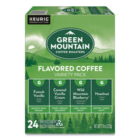 Flavored Variety Coffee K-cups, Assorted Flavors, 0.38 Oz K-cup, 24/box
