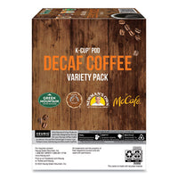 Decaf Variety Coffee K-cups, Assorted Flavors, 0.38 Oz K-cup, 24/box