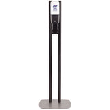 Es10 Dispenser Floor Stand With Automatic Hand Sanitizer Dispenser, 15.56 X 11.75 X 51.82, Graphite