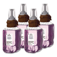 Antibacterial Foaming Hand Soap Refill For Adx-7 Dispenser, Plum Scent, 700 Ml, 4/carton