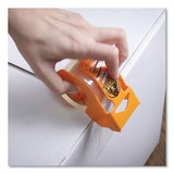 Heavy Duty Packaging Tape With Dispenser, 1.88" X 25 Yds, Clear, 4/pack