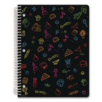 Chalkboard Doodles Weekly/monthly Student Planner, Academic Artwork, 11 X 8.5, Multicolor Cover, 11-month: Aug 2024-june 2025