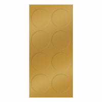 Seals, 1.75" Diameter, Gold Foil, 50/pack