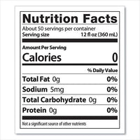 Ionized Alkaline Water, 12 Oz Bottle, 12/carton, Ships In 1-3 Business Days