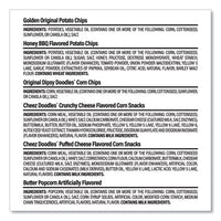 Grab And Snack Variety Pack, Assorted Flavors, 50/pack, Ships In 1-3 Business Days