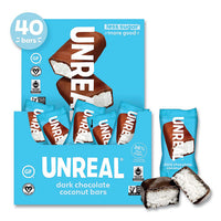 Dark Chocolate Coconut Bars, 0.53 Oz, Individually Wrapped, 40/pack, Ships In 1-3 Business Days