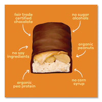 Dark Chocolate Caramel Peanut Nougat Bars, 0.67 Oz Individually Wrapped, 40/pack, Ships In 1-3 Business Days