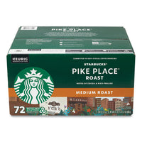 Pike Place Coffee K-cups, 72/carton, Ships In 1-3 Business Days