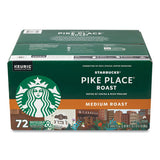 Pike Place Coffee K-cups, 72/carton, Ships In 1-3 Business Days