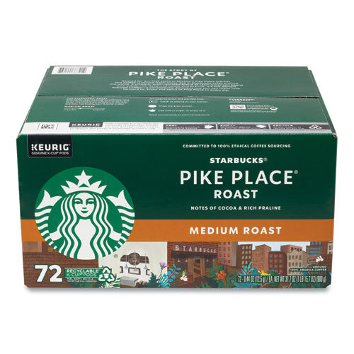 Pike Place Coffee K-Cups, 72/Carton, Ships in 1-3 Business Days Pike Place Coffee K-Cups, 72/Carton, Ships in 1-3 Business Days