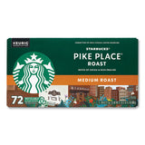 Pike Place Coffee K-cups, 72/carton, Ships In 1-3 Business Days