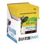 Beef Jerky Salsa Fresca Snack Pack, Salsa Fresca, 1 Oz Packet, 12/carton