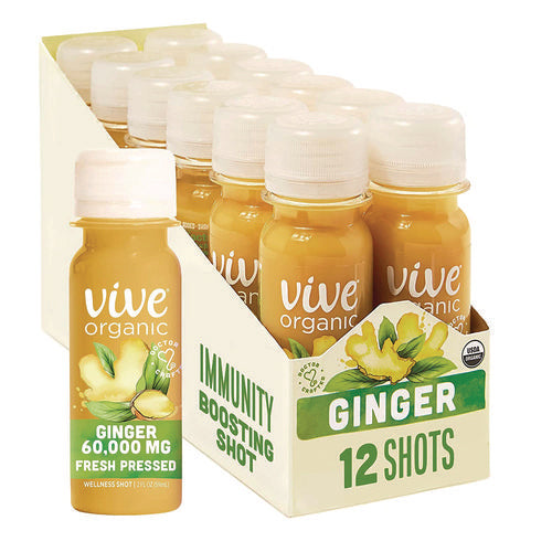 Pure Boost, Ginger, 2 Oz Bottle, 12/carton, Ships In 1-3 Business Days